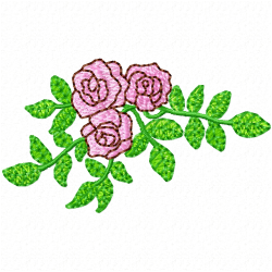Flowers Embroidery Design 7 Flowers Embroidery Design 7